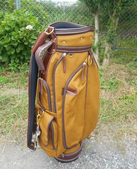 考英舎 キャディバッグ 9型 軽量 3.3kg ハンドメイド 高密度